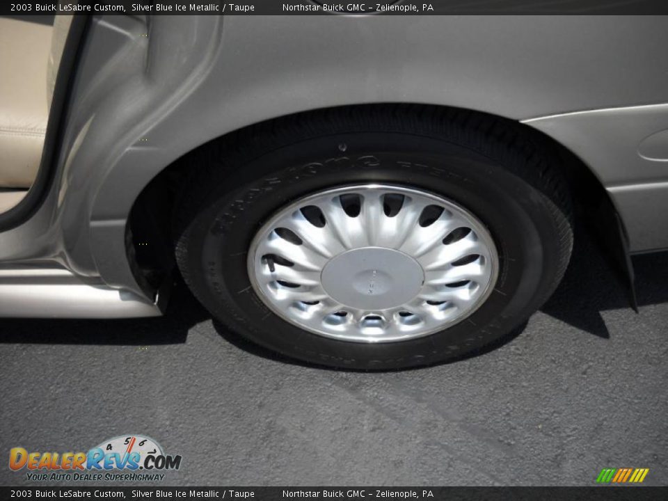 2003 Buick LeSabre Custom Silver Blue Ice Metallic / Taupe Photo #13