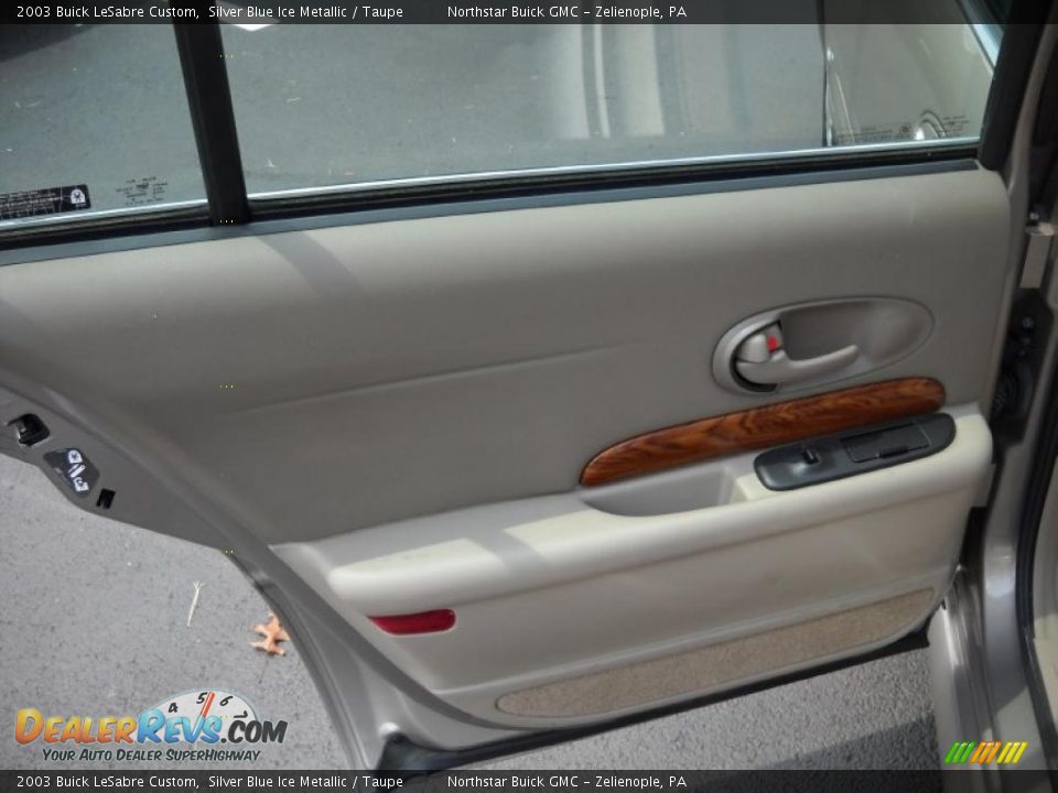 2003 Buick LeSabre Custom Silver Blue Ice Metallic / Taupe Photo #14