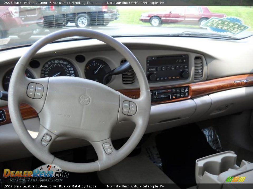 2003 Buick LeSabre Custom Silver Blue Ice Metallic / Taupe Photo #15
