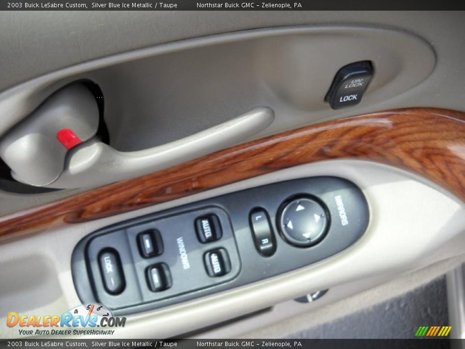 2003 Buick LeSabre Custom Silver Blue Ice Metallic / Taupe Photo #17