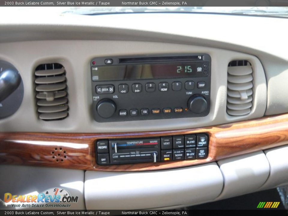 2003 Buick LeSabre Custom Silver Blue Ice Metallic / Taupe Photo #18