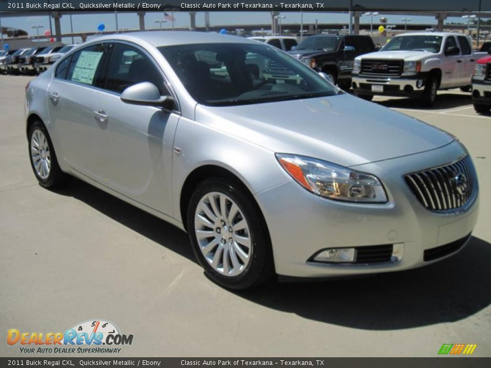 2011 Buick Regal CXL Quicksilver Metallic / Ebony Photo #2