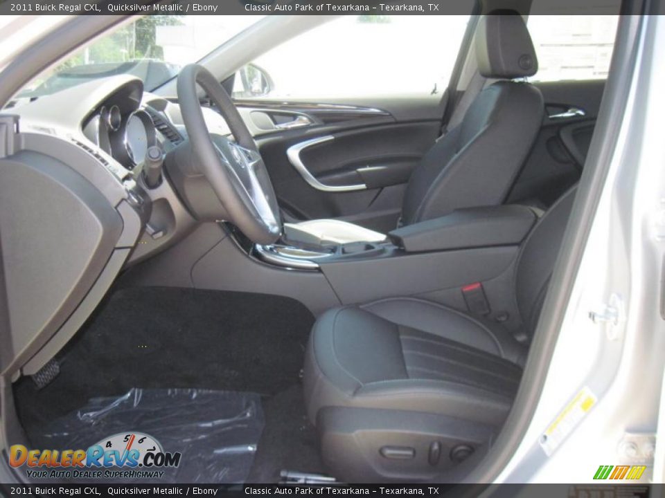 2011 Buick Regal CXL Quicksilver Metallic / Ebony Photo #5