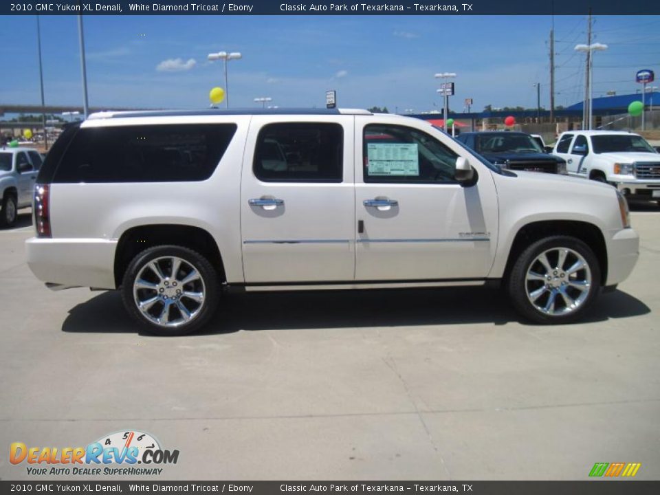 2010 Gmc yukon xl denali white diamond #5