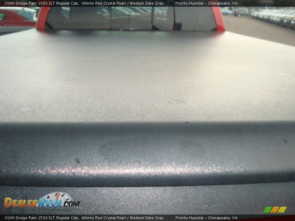 2006 Dodge Ram 1500 SLT Regular Cab Inferno Red Crystal Pearl / Medium Slate Gray Photo #20