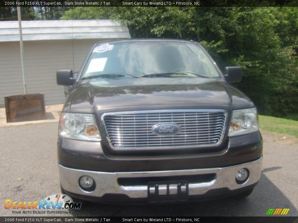 2006 Ford F150 XLT SuperCab Dark Stone Metallic / Tan Photo #2