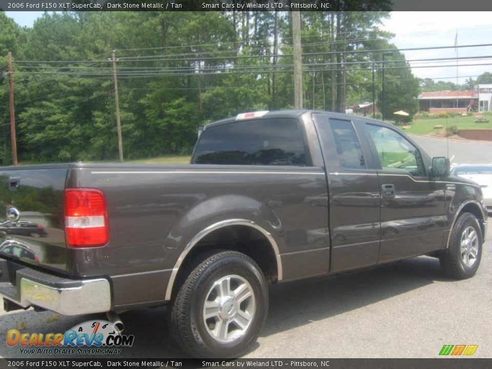 2006 Ford F150 XLT SuperCab Dark Stone Metallic / Tan Photo #3