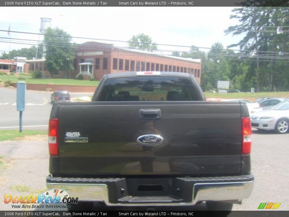 2006 Ford F150 XLT SuperCab Dark Stone Metallic / Tan Photo #4