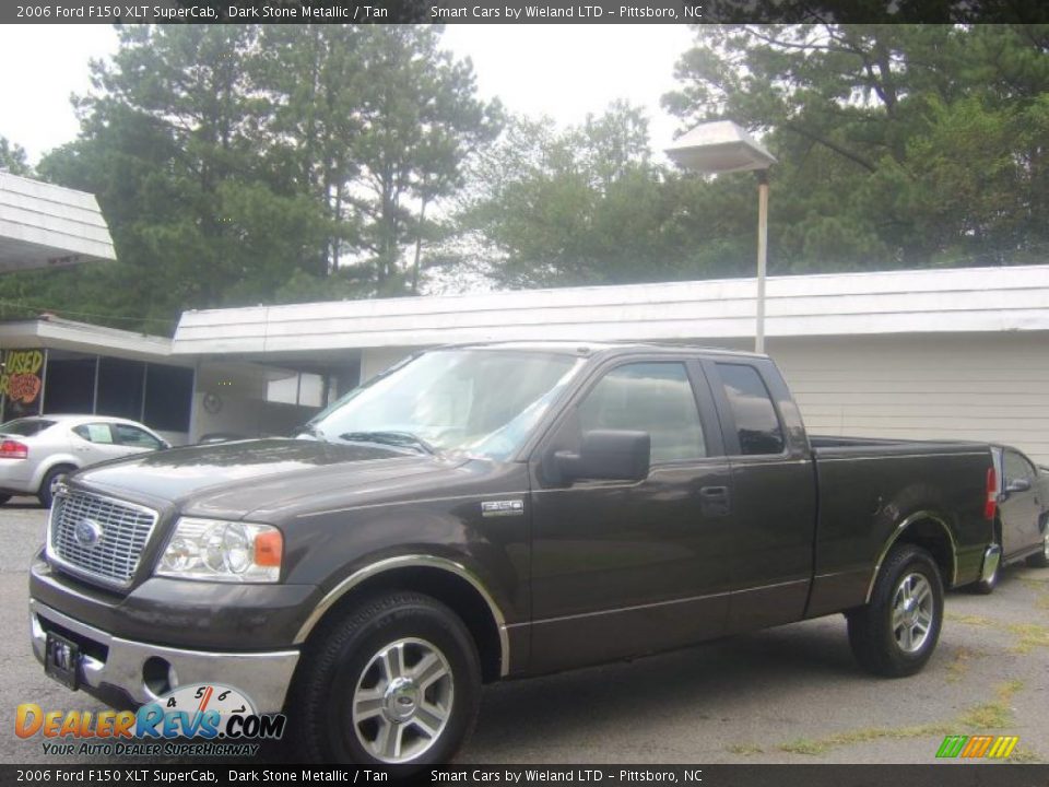 2006 Ford F150 XLT SuperCab Dark Stone Metallic / Tan Photo #5