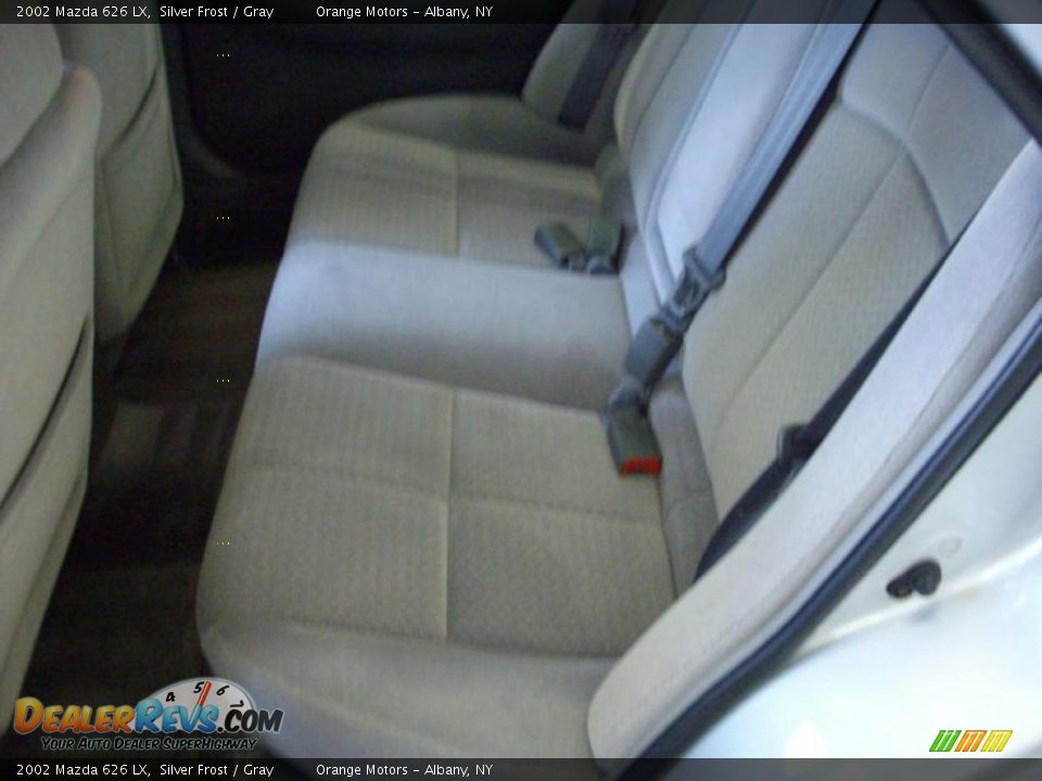 2002 Mazda 626 LX Silver Frost / Gray Photo #6