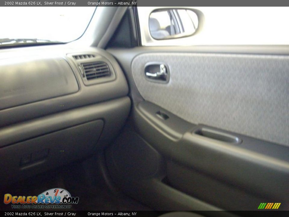 2002 Mazda 626 LX Silver Frost / Gray Photo #9