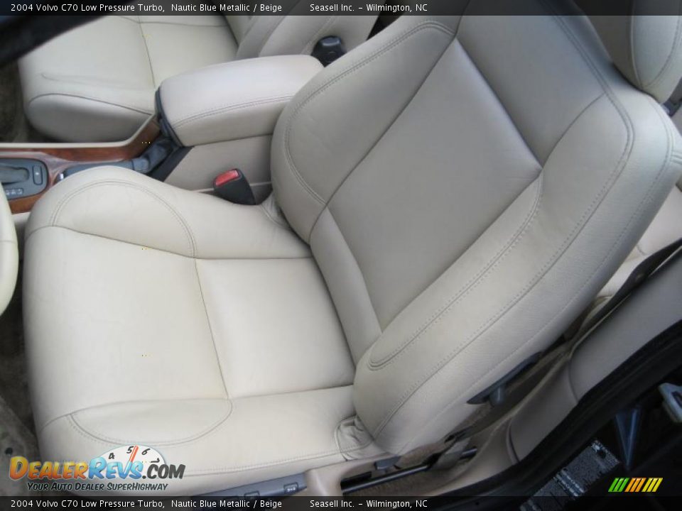 2004 Volvo C70 Low Pressure Turbo Nautic Blue Metallic / Beige Photo #5