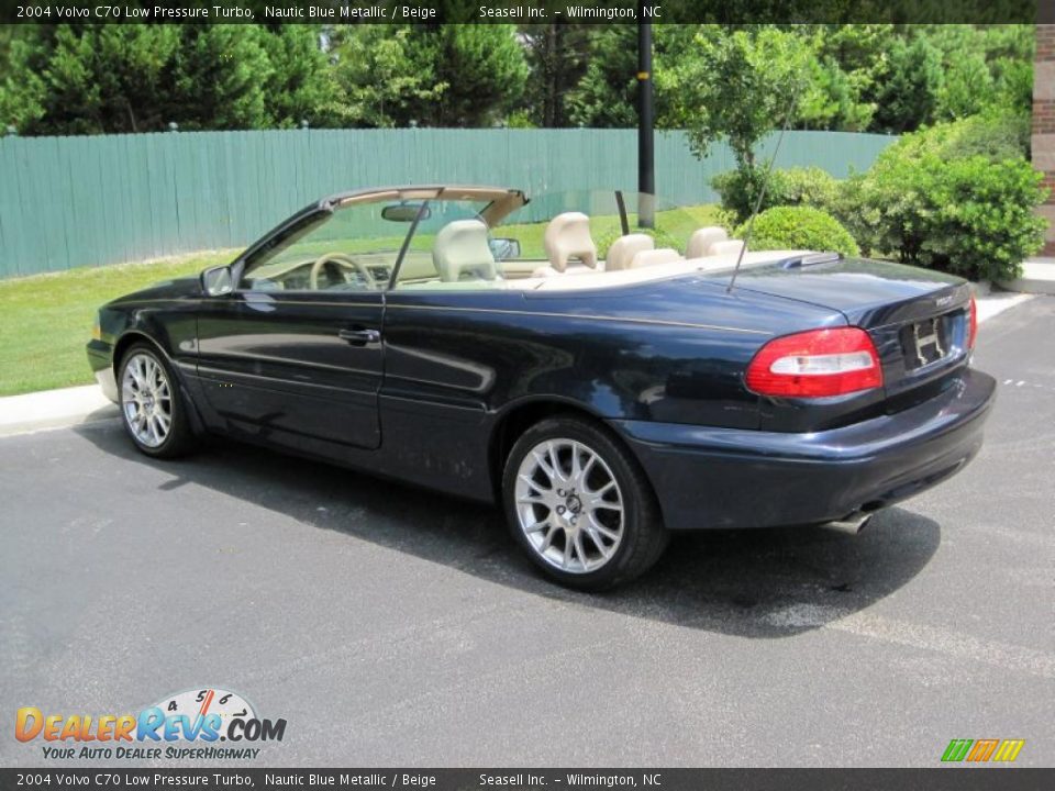 2004 Volvo C70 Low Pressure Turbo Nautic Blue Metallic / Beige Photo #21