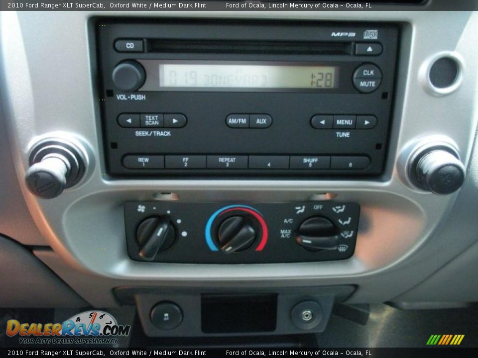 2010 Ford Ranger XLT SuperCab Oxford White / Medium Dark Flint Photo #9