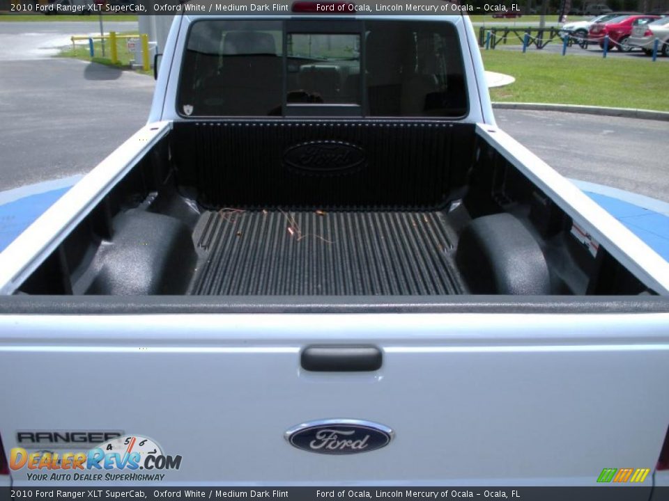 2010 Ford Ranger XLT SuperCab Oxford White / Medium Dark Flint Photo #10