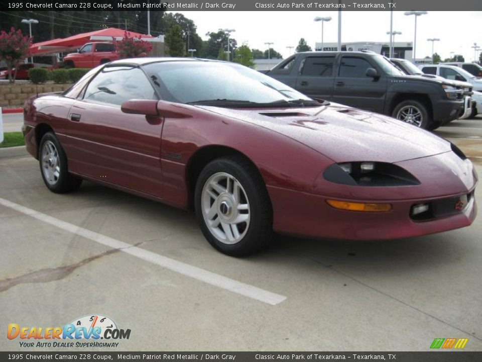1995 Chevrolet Camaro Z28 Coupe Medium Patriot Red Metallic / Dark Gray Photo #1