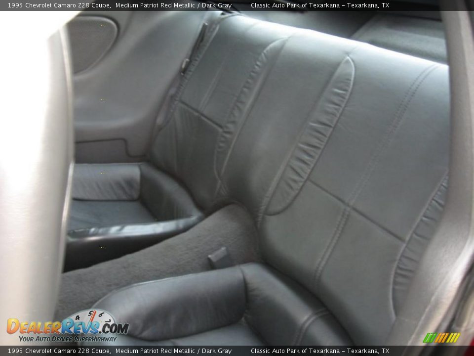 1995 Chevrolet Camaro Z28 Coupe Medium Patriot Red Metallic / Dark Gray Photo #13