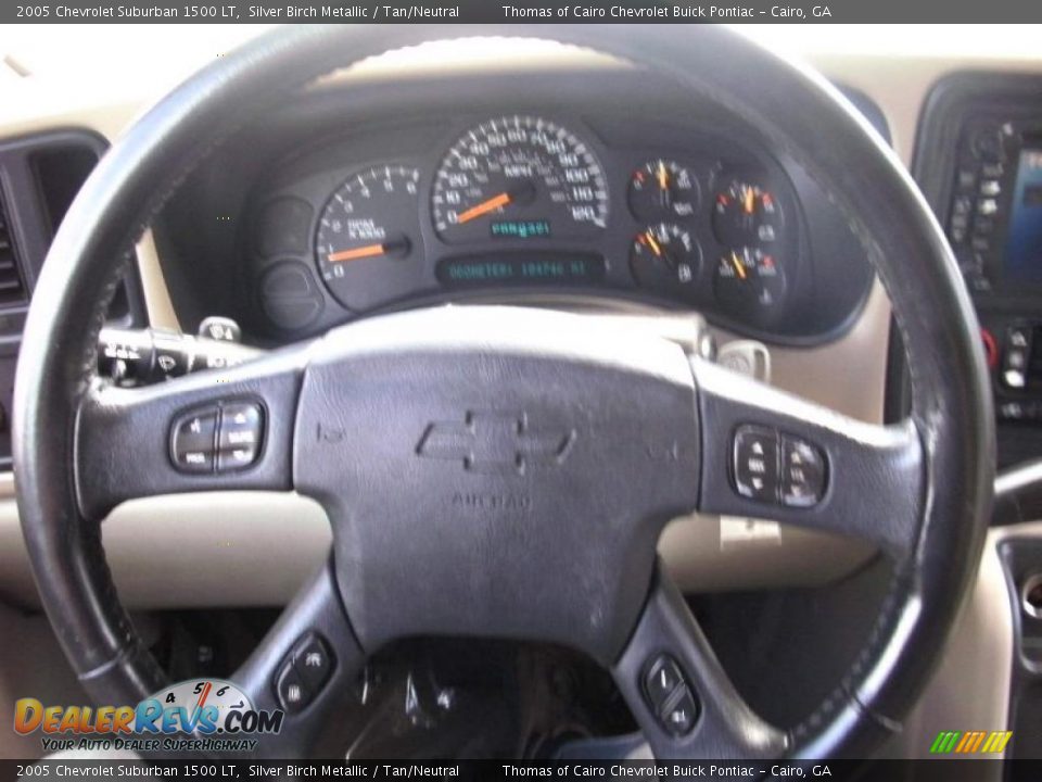 2005 Chevrolet Suburban 1500 LT Silver Birch Metallic / Tan/Neutral Photo #11