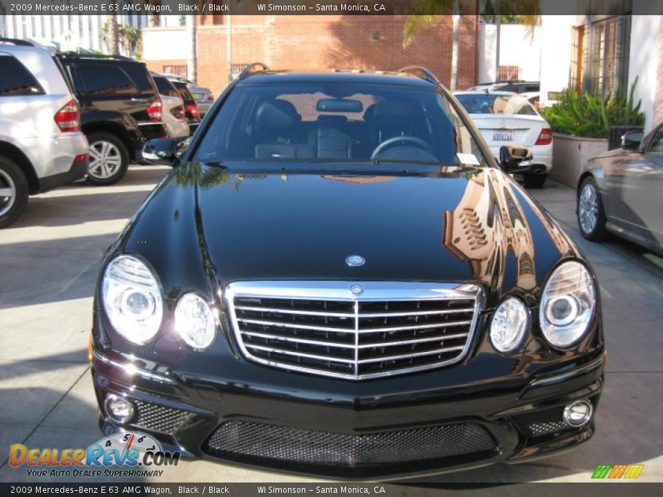 2009 Mercedes-Benz E 63 AMG Wagon Black / Black Photo #10