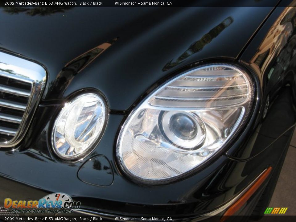 2009 Mercedes-Benz E 63 AMG Wagon Black / Black Photo #31