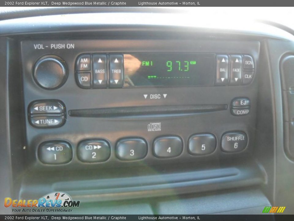 2002 Ford Explorer XLT Deep Wedgewood Blue Metallic / Graphite Photo #20