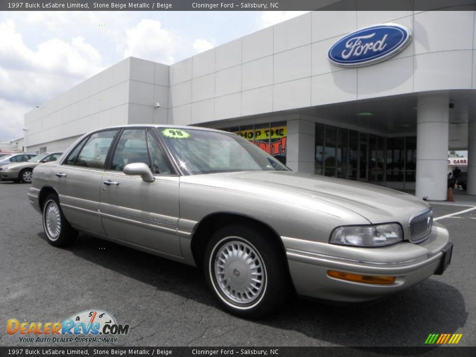 1997 Buick LeSabre Limited Stone Beige Metallic / Beige Photo #1