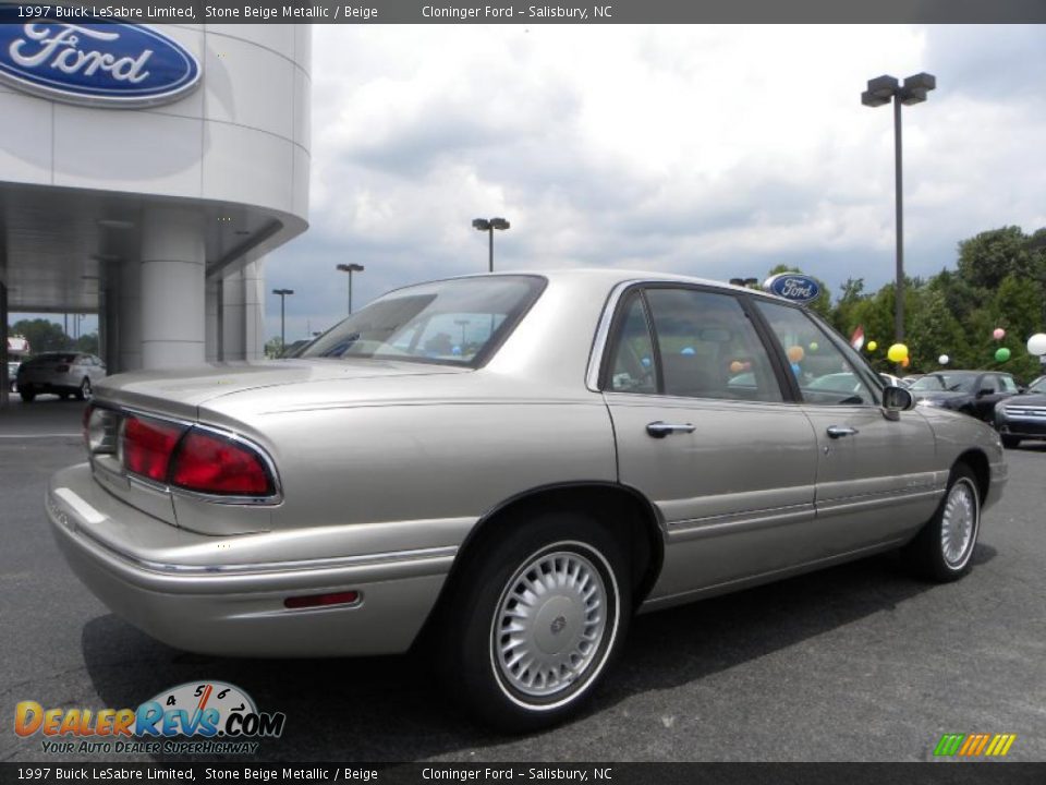 1997 Buick LeSabre Limited Stone Beige Metallic / Beige Photo #3
