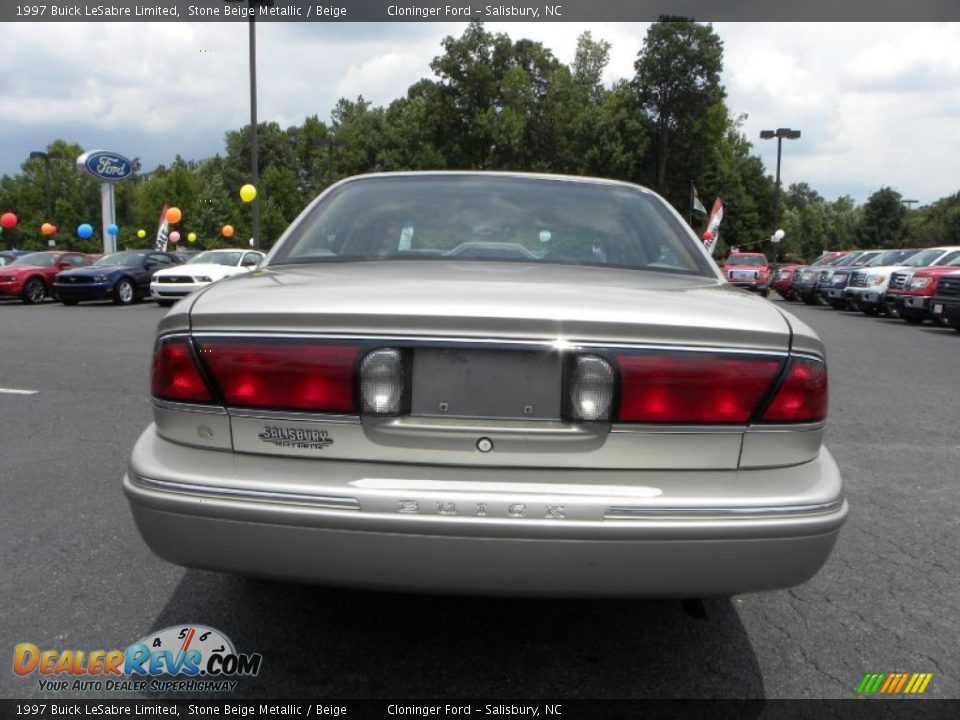 1997 Buick LeSabre Limited Stone Beige Metallic / Beige Photo #4