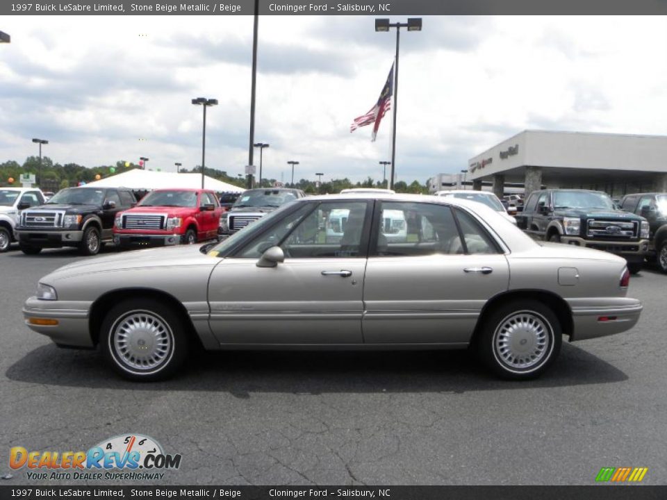 1997 Buick LeSabre Limited Stone Beige Metallic / Beige Photo #5