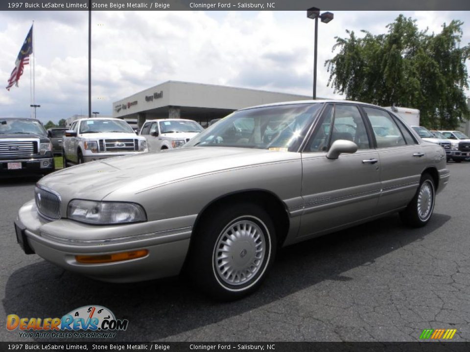 1997 Buick LeSabre Limited Stone Beige Metallic / Beige Photo #6