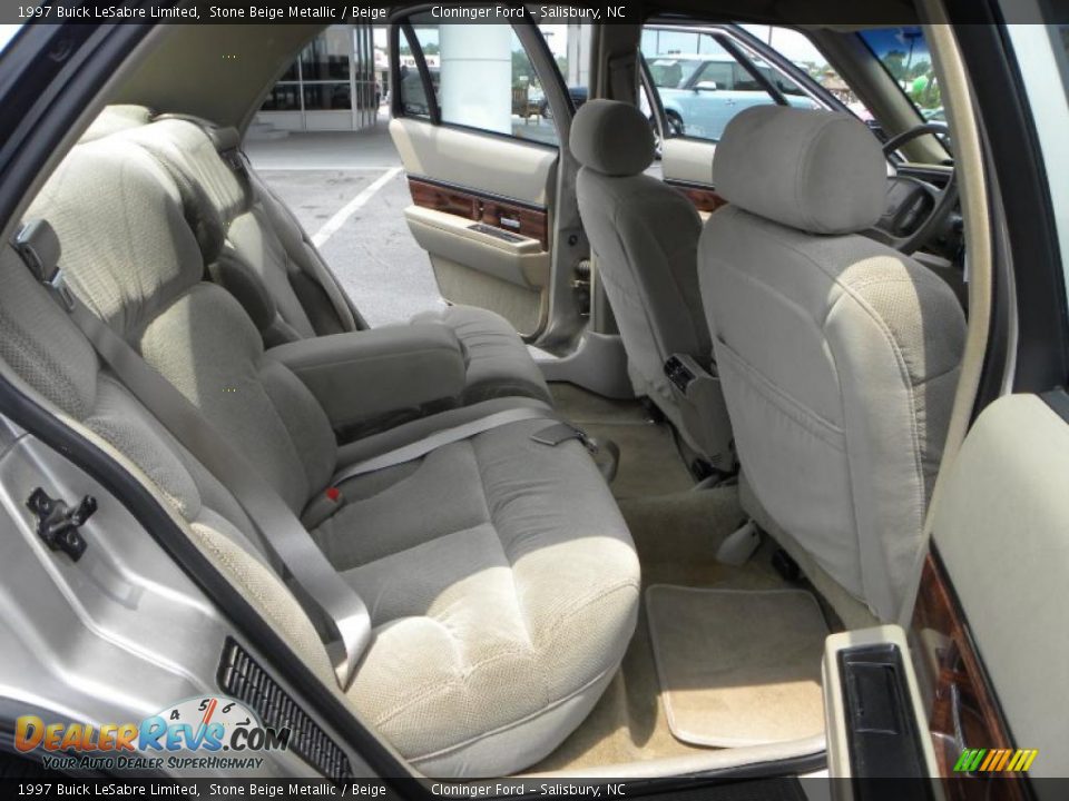 1997 Buick LeSabre Limited Stone Beige Metallic / Beige Photo #10