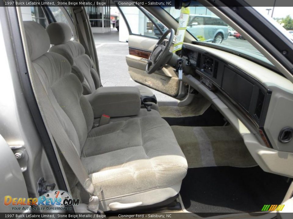 1997 Buick LeSabre Limited Stone Beige Metallic / Beige Photo #11