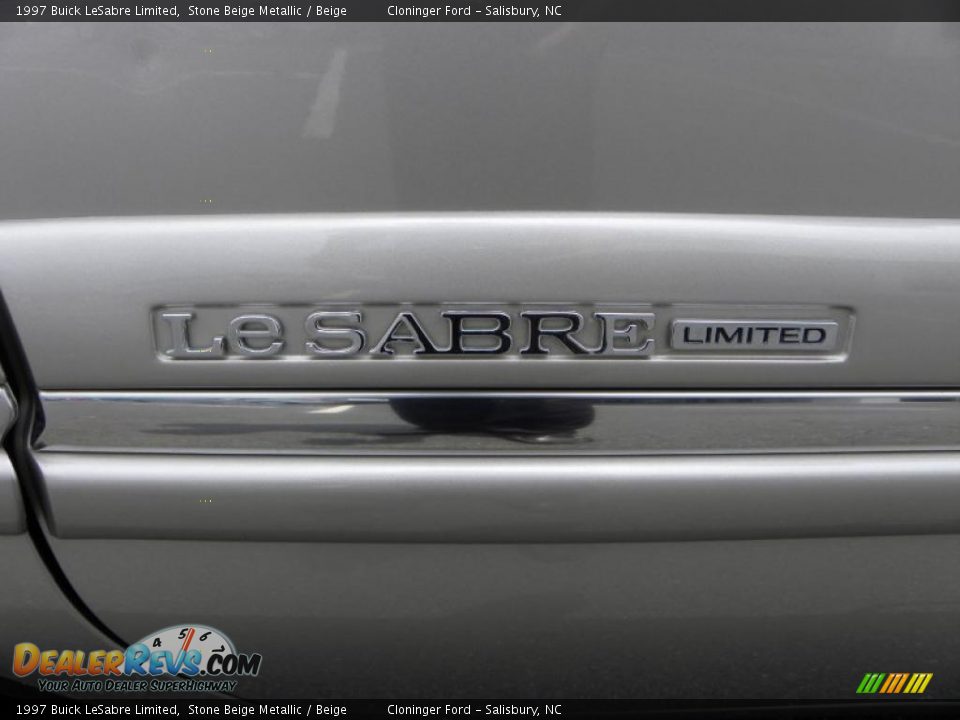 1997 Buick LeSabre Limited Stone Beige Metallic / Beige Photo #12