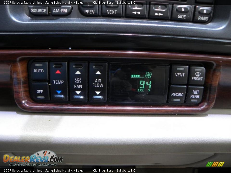 1997 Buick LeSabre Limited Stone Beige Metallic / Beige Photo #17