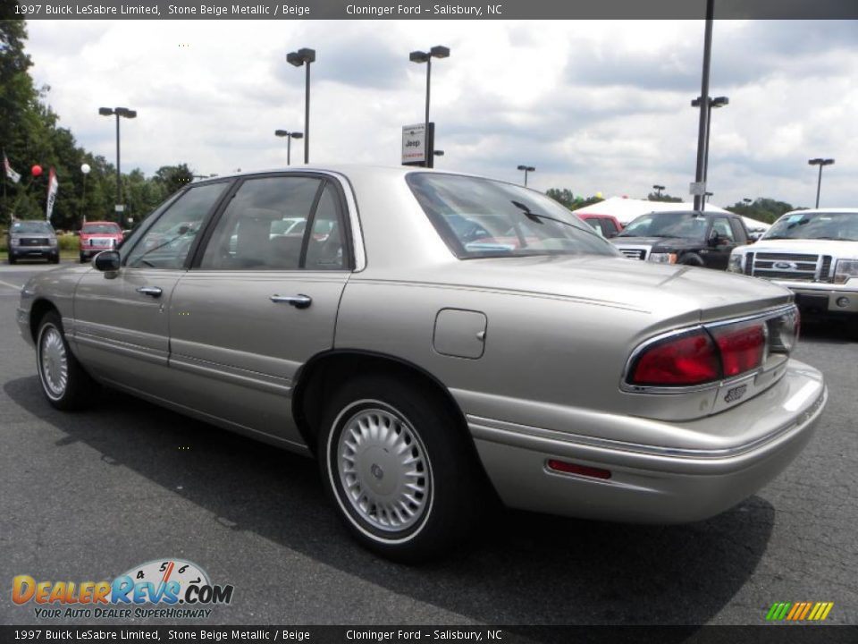 1997 Buick LeSabre Limited Stone Beige Metallic / Beige Photo #22