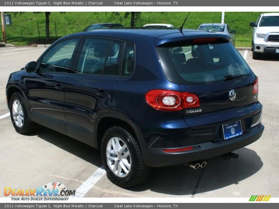 2011 Volkswagen Tiguan S Night Blue Metallic / Charcoal Photo #2