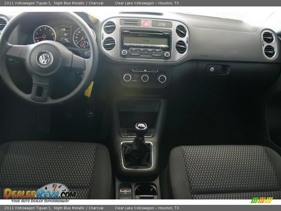 2011 Volkswagen Tiguan S Night Blue Metallic / Charcoal Photo #6