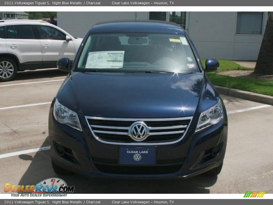 2011 Volkswagen Tiguan S Night Blue Metallic / Charcoal Photo #10
