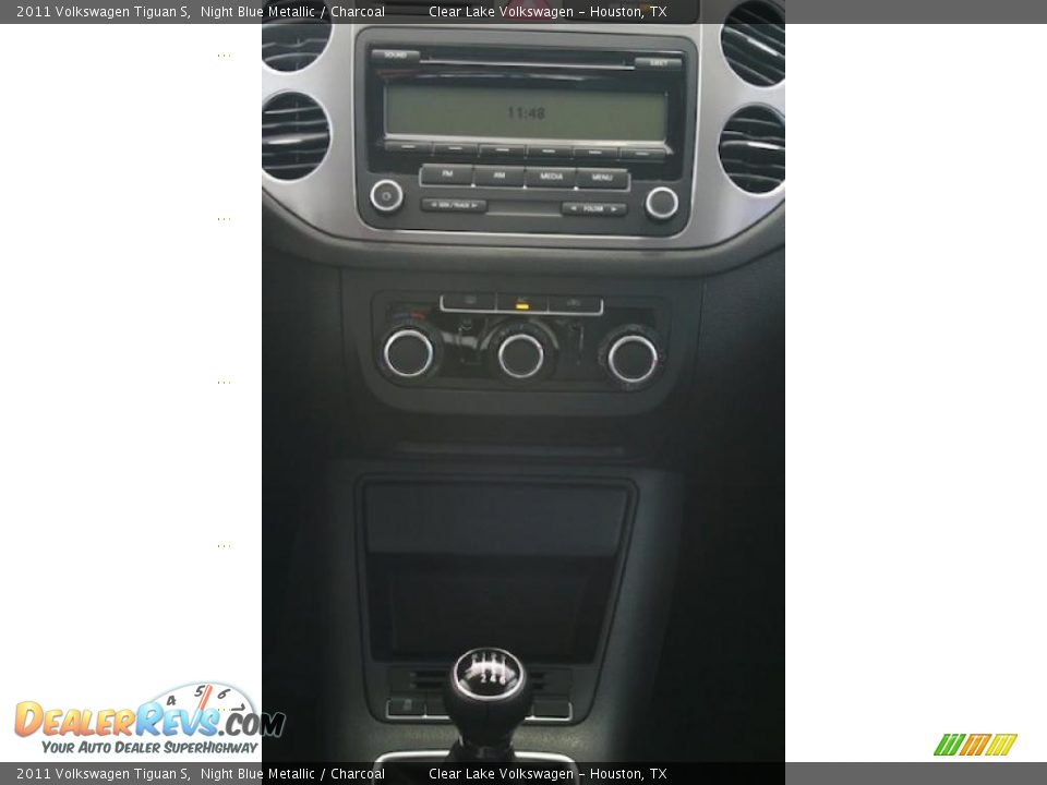 2011 Volkswagen Tiguan S Night Blue Metallic / Charcoal Photo #16
