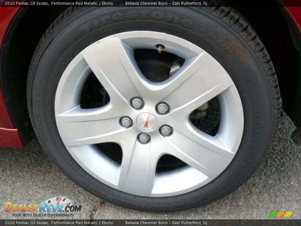 2010 Pontiac G6 Sedan Performance Red Metallic / Ebony Photo #14
