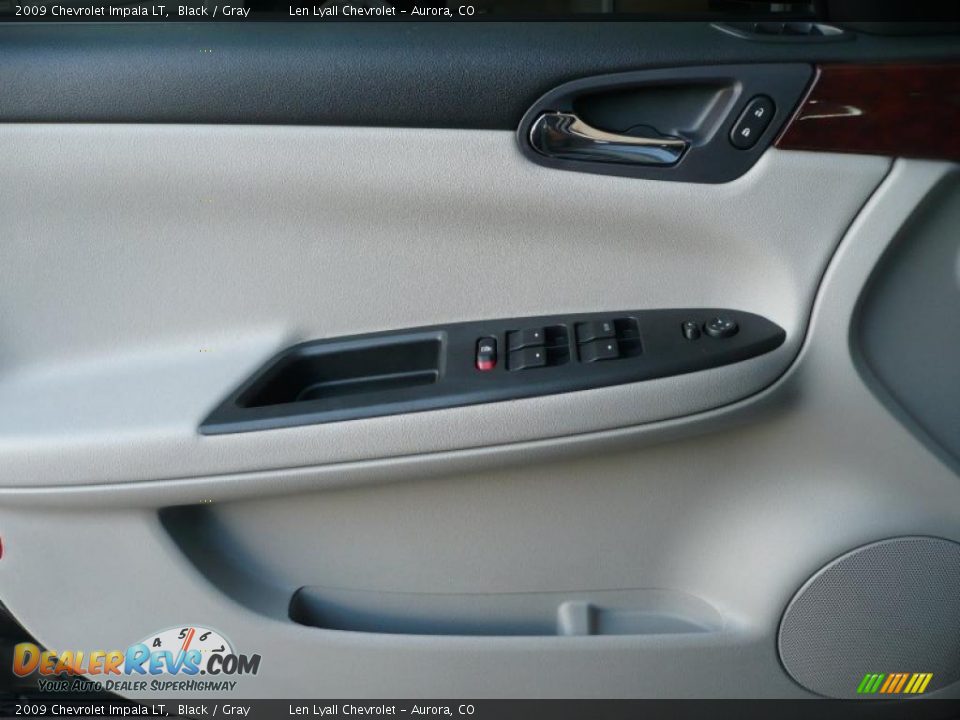 2009 Chevrolet Impala LT Black / Gray Photo #7