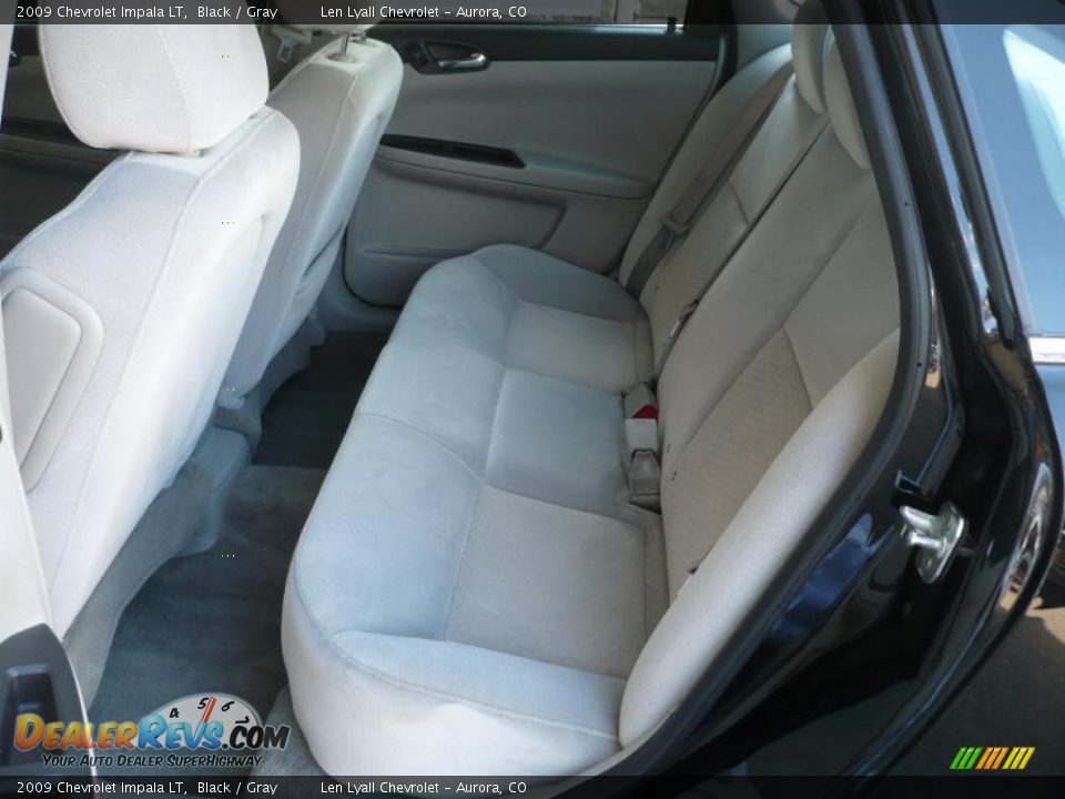 2009 Chevrolet Impala LT Black / Gray Photo #10