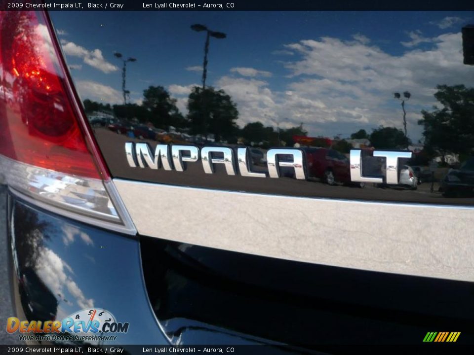 2009 Chevrolet Impala LT Black / Gray Photo #12