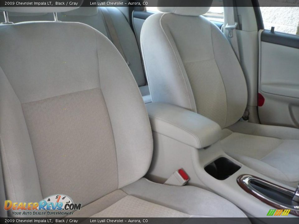 2009 Chevrolet Impala LT Black / Gray Photo #14