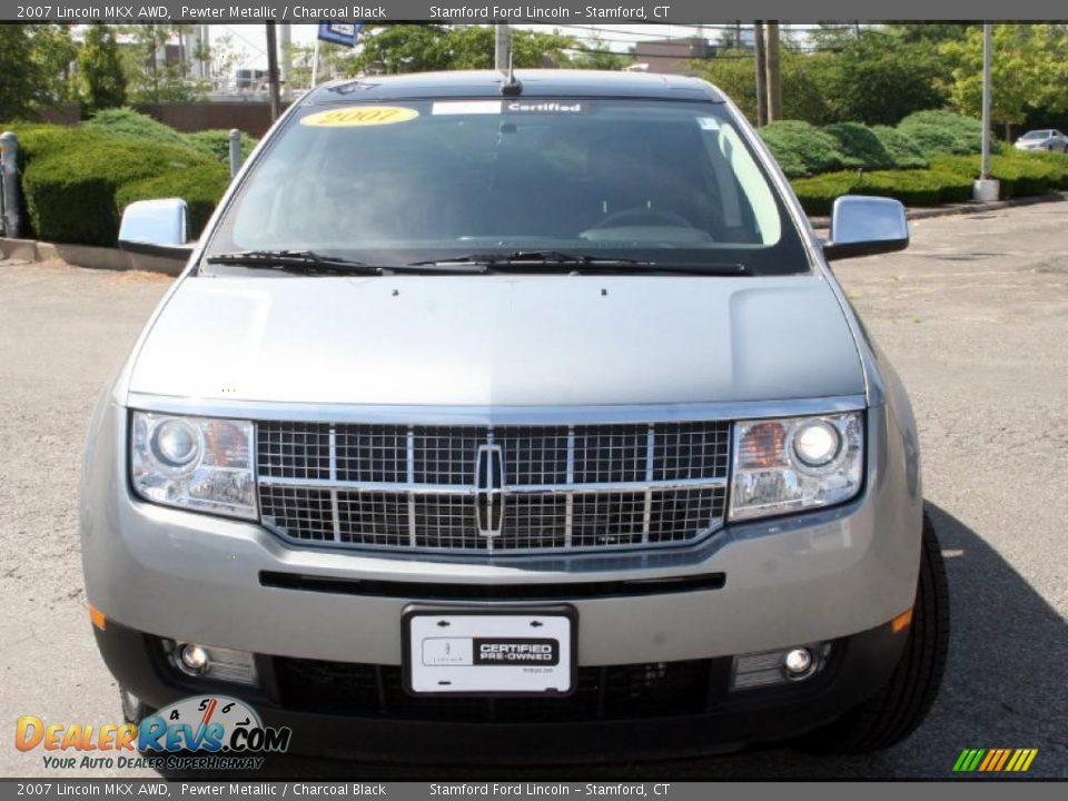 2007 Lincoln MKX AWD Pewter Metallic / Charcoal Black Photo #2