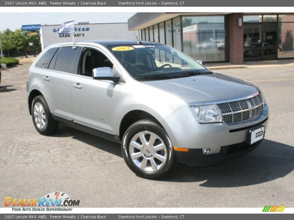 2007 Lincoln MKX AWD Pewter Metallic / Charcoal Black Photo #3