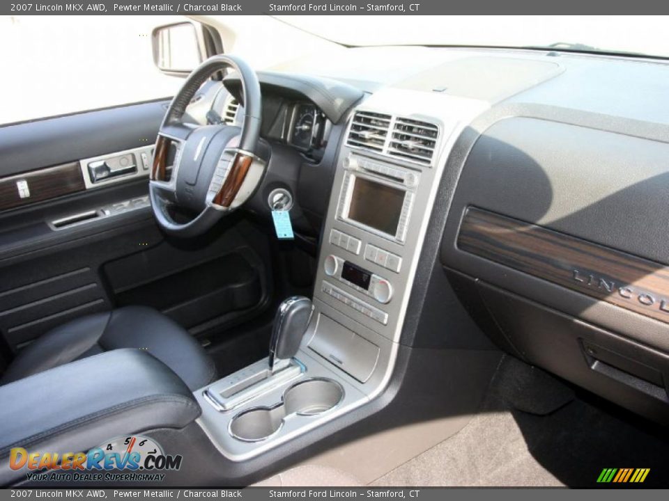 2007 Lincoln MKX AWD Pewter Metallic / Charcoal Black Photo #4