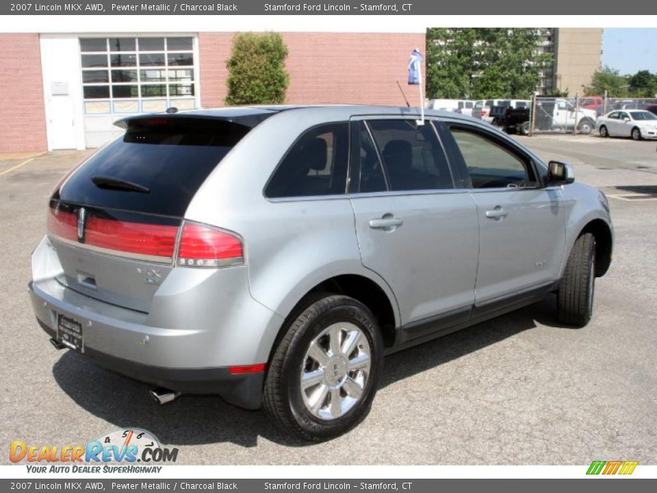 2007 Lincoln MKX AWD Pewter Metallic / Charcoal Black Photo #6