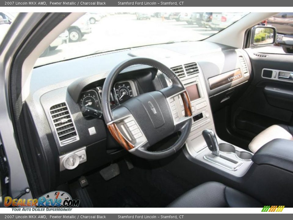 2007 Lincoln MKX AWD Pewter Metallic / Charcoal Black Photo #7