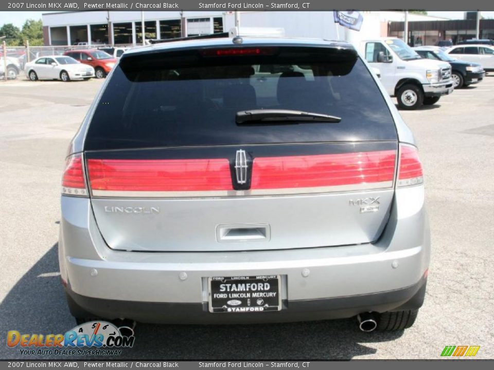 2007 Lincoln MKX AWD Pewter Metallic / Charcoal Black Photo #8